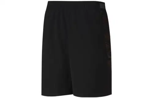 PUMA Casual Shorts Men's Black Moderate