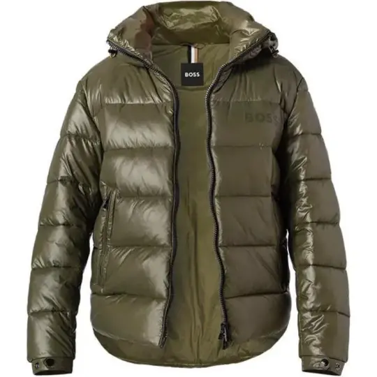 HUGO BOSS Jackets & Coats Men's Olive Green