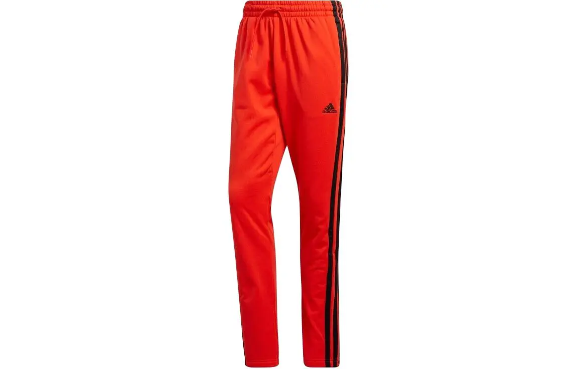 Adidas Vintage Casual Pants Men's Red