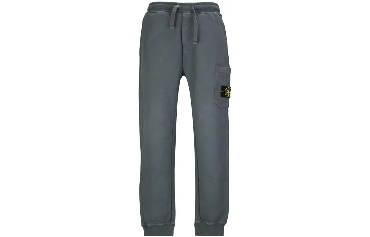 STONE ISLAND Logo Patch Drawstring Track Trousers
