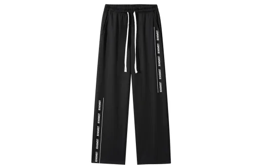 JEANSWEST Casual Pants Unisex Moderate Straight Fit Pants