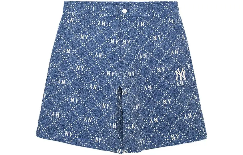 MLB Denim Shorts Men's Indigo Moderate