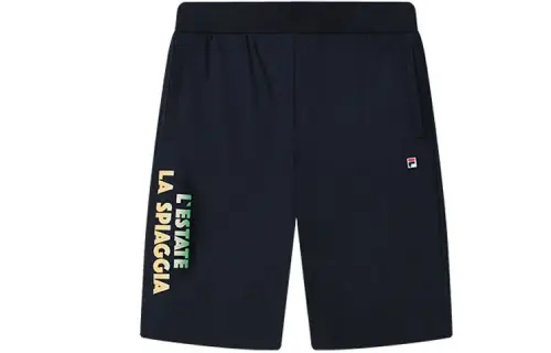 FILA Casual Shorts Men's Blue Moderate
