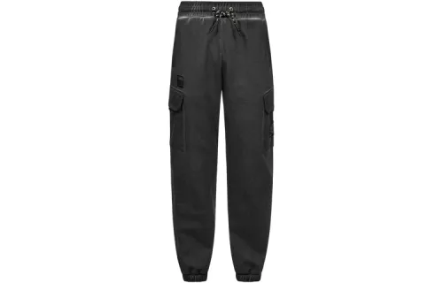 EVISU Casual Pants Men's Charcoal Gray Moderate Cuffed Pants