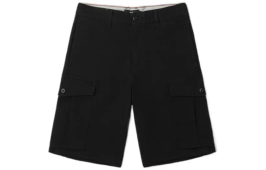 Vans Cargo Shorts Men's Black Moderate