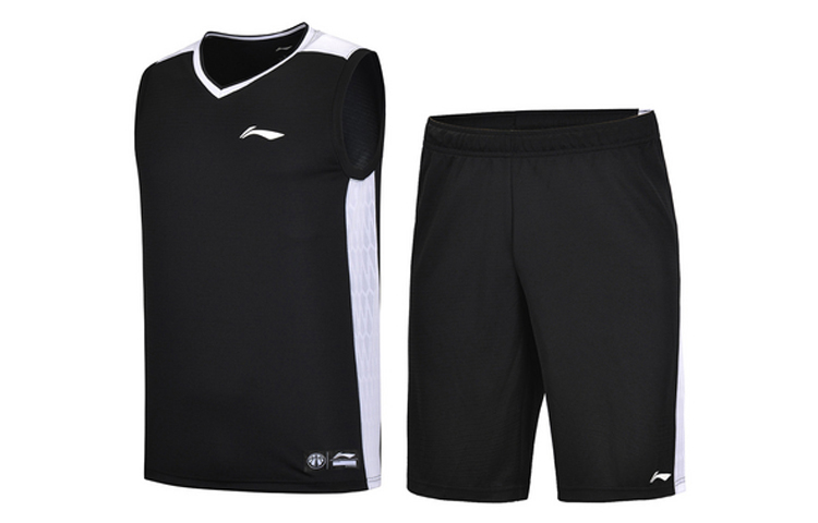 Li Ning Sports Basketball Collection Casual Sportswear Men’s Black