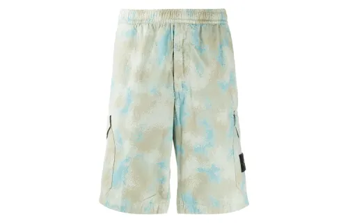 STONE ISLAND Cargo Shorts Men's Camouflage Moderate