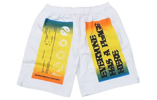Converse Rokit Casual Shorts Men's White