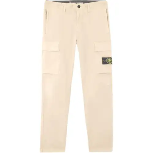 STONE ISLAND Compass-badge Tapered Trousers