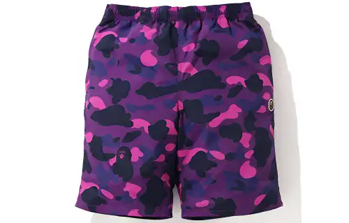 Bape Color Camo Beach Shorts