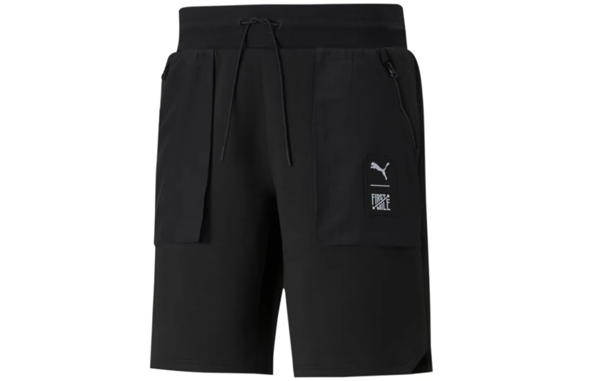 PUMA Casual Shorts Men's Black Moderate