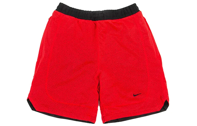 Nike Casual Shorts Men's Black Red Moderate