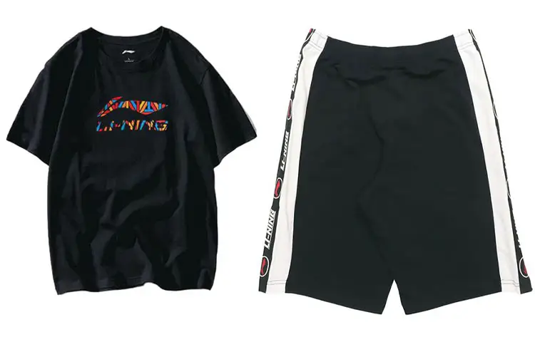 Li Ning Casual Sportswear Men's Crew Neck Moderate