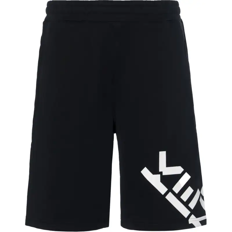 KENZO Casual Shorts Men's Black Moderate