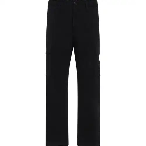 STONE ISLAND Logo Patch Cargo Pants