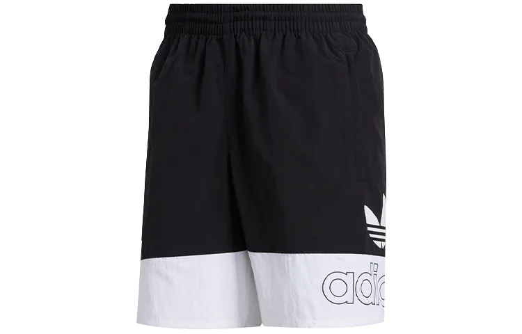 Adidas Originals FREESTYLE SHORT Casual Shorts Men's Black White Moderate