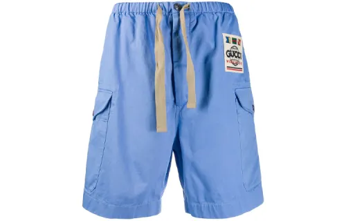GUCCI FW21 Cargo Shorts Men's Blue