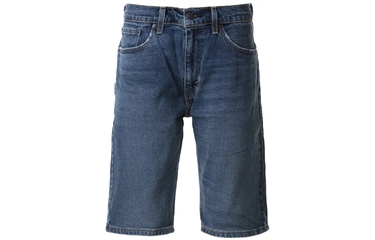 Levi's Straight Fit Shorts Men's Denim Blue