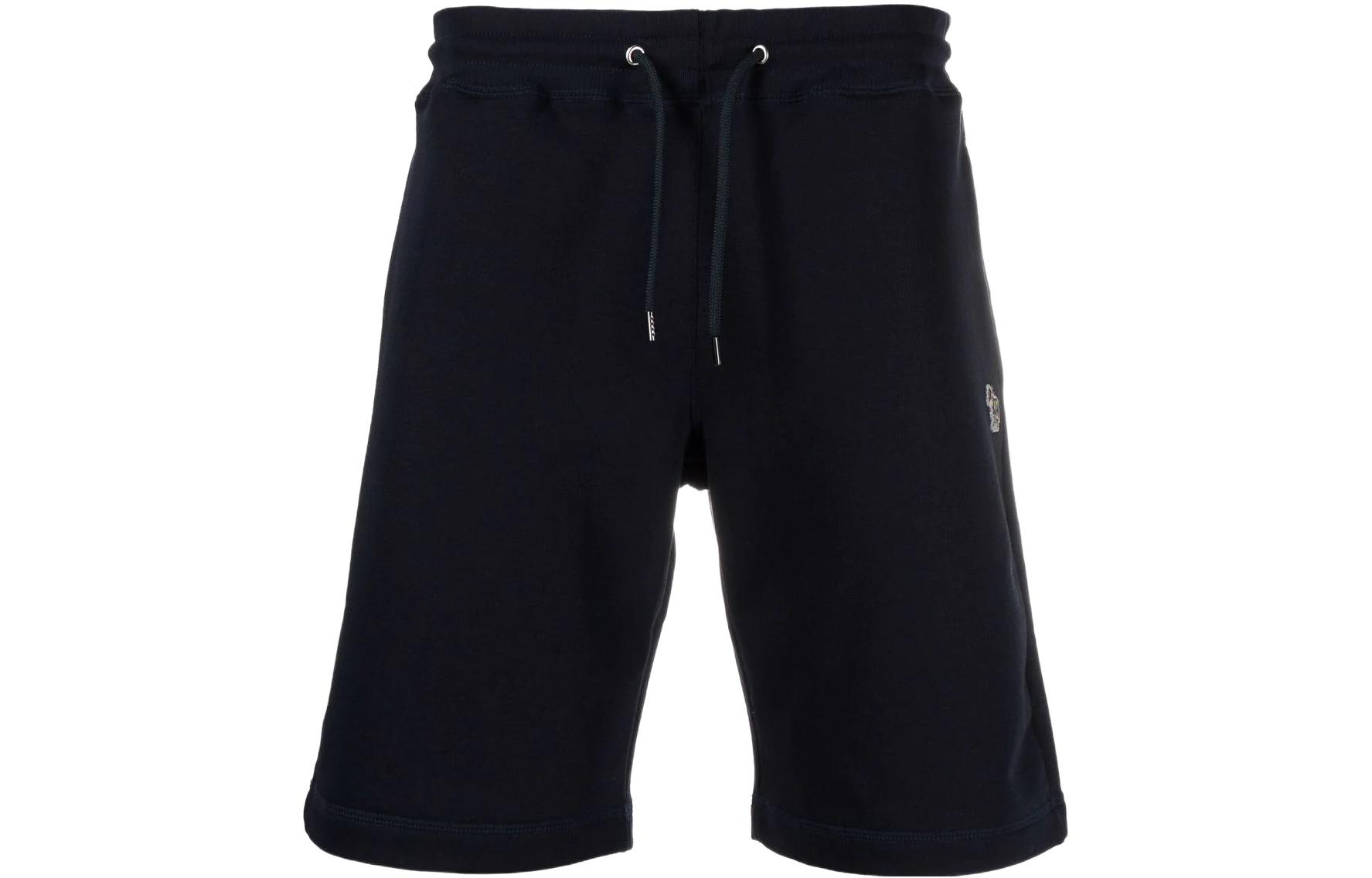 Paul Smith Zebra-patch organic-cotton track shorts
