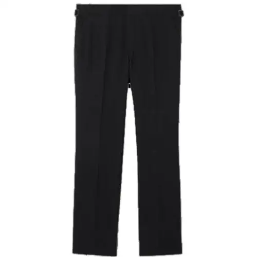 Burberry Suit Pants Regular Fit Men's Black