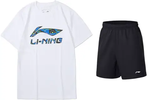 Li Ning Casual Sportswear Unisex Crew Neck Moderate