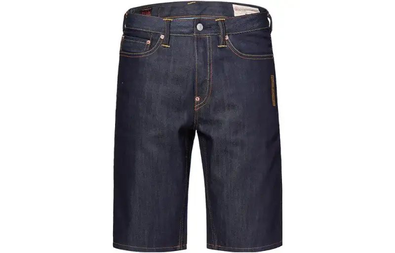 EVISU Denim Shorts Men's Denim Blue Moderate