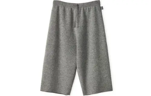 LOEWE Casual Shorts Men's Gray Moderate