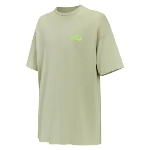 Vans T Shirts Men's Green Crew Neck Moderate