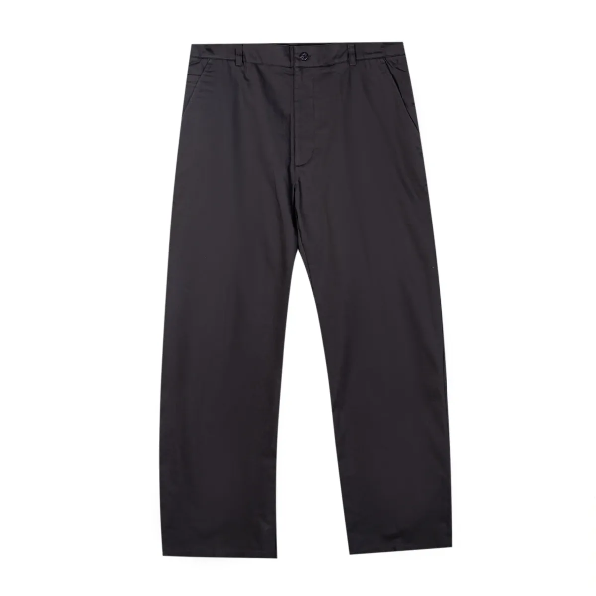 Nike Casual Pants Unisex Black Gray Color Moderate Straight Fit Pants