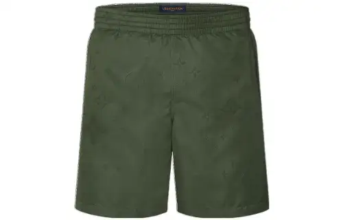 LOUIS VUITTON Casual Shorts Men's Green