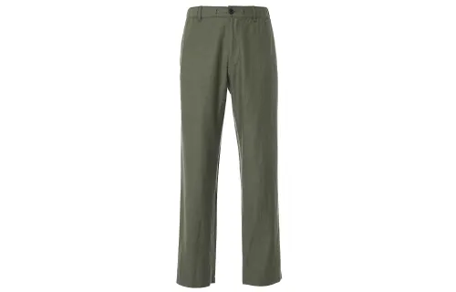 UNIQLO Casual Pants Men's Olive Moderate Straight Fit Pants