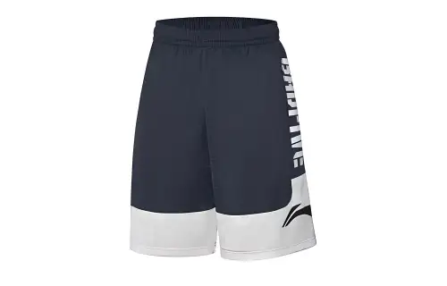 Li Ning BADFIVE Casual Shorts Men's Ebony Black Frost White