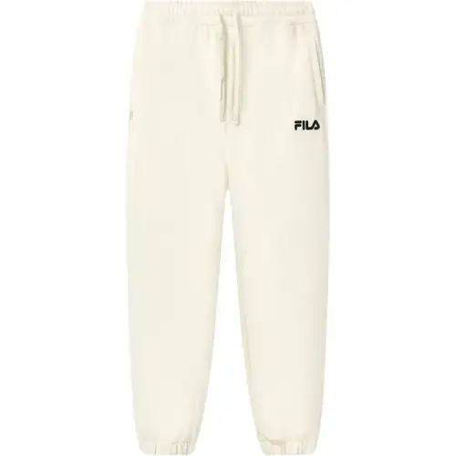 FILA Casual Pants Men's Ivory IV Thin Slim Fit Pants