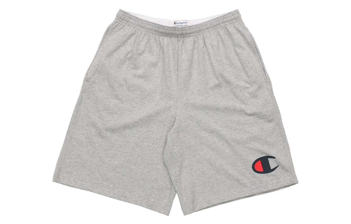 Champion Shorts US Version Unisex Light Gray