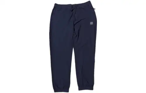 STONE ISLAND Casual Pants Men's Dark Blue Moderate Cuffed Pants