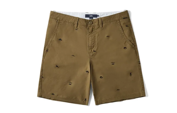 Vans Authentic Casual Shorts Men's Brown Moderate