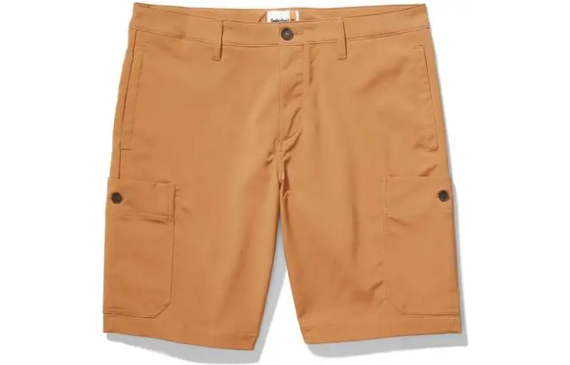 Timberland Casual Shorts Men's Khaki Brown Moderate