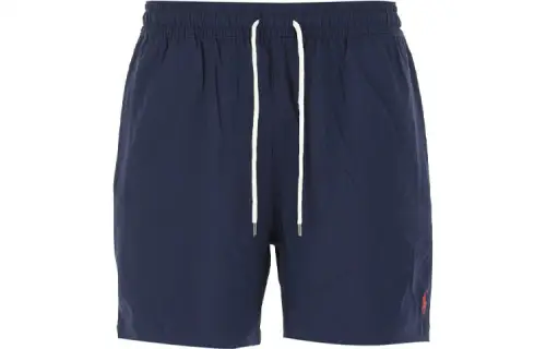 Polo Ralph Lauren Logo Embroidered Drawstring Swim Bottoms