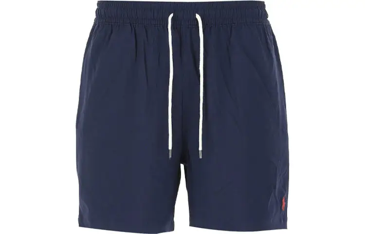 Polo Ralph Lauren Logo Embroidered Drawstring Swim Bottoms