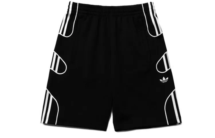 Adidas Originals FLAMES Casual Shorts Men's Moderate Straight Fit Pants