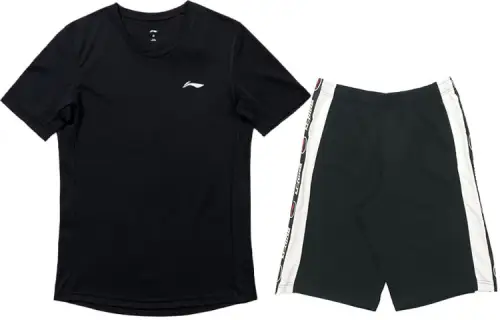 Li Ning Casual Sportswear Men's Crew Neck Moderate