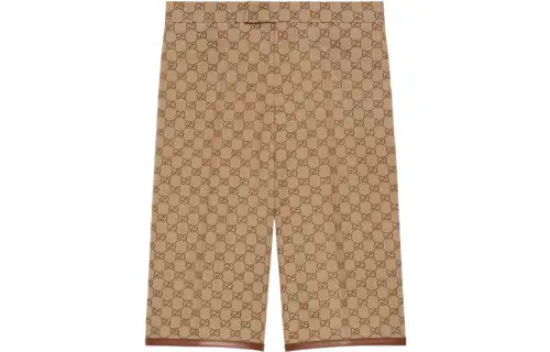GUCCI SS22 Casual Shorts Men's Khaki