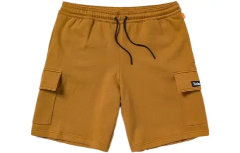 Timberland Cargo Shorts Men's Earth Yellow Thin Straight Fit Pants