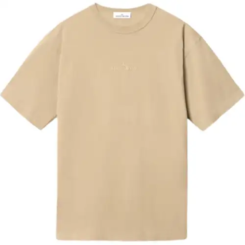 STONE ISLAND T Shirt Men's Khaki