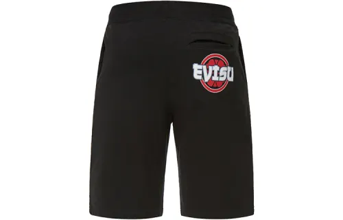 EVISU Casual Shorts Men's Black Moderate