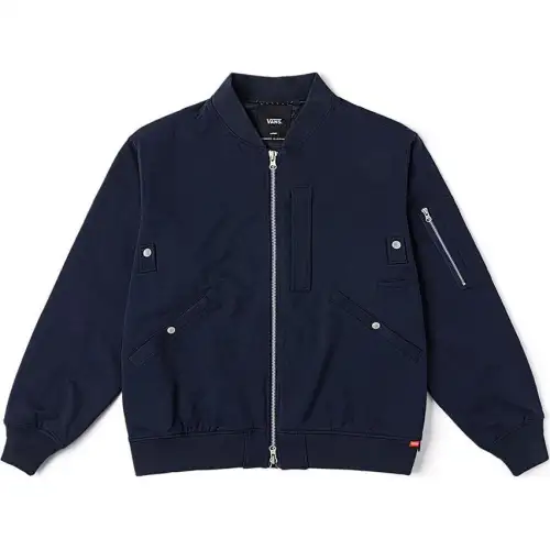 Vans Jackets Men's Dark Blue Baseball Collar Moderate Other