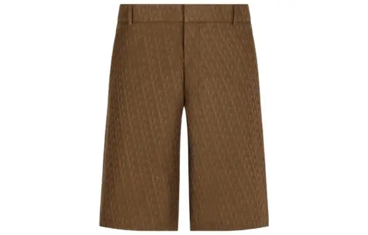 DIOR Quarterly New Products FW22 Casual Shorts Men's Brown
