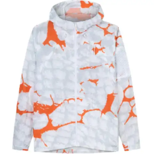 Anta Outdoor Collection Trench Coat Men's Snowflake White/All Over Print