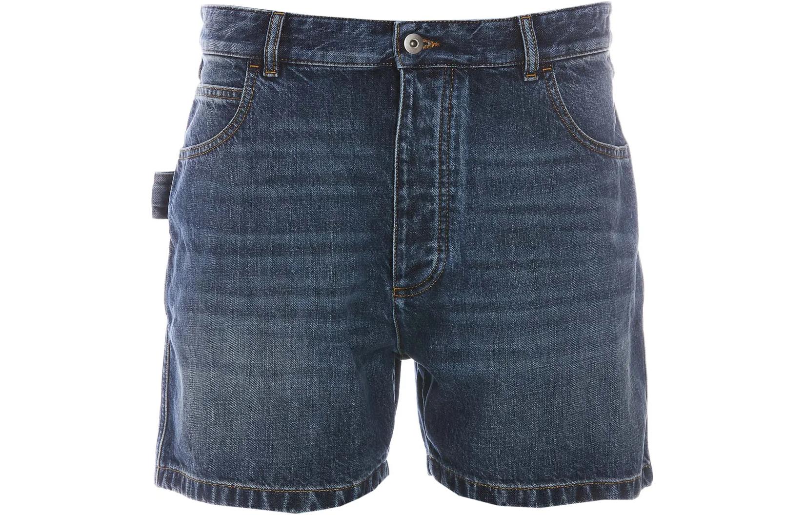 Bottega Veneta Denim Shorts Men's Denim Blue Moderate