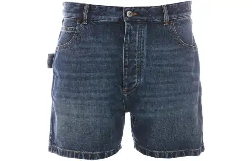 Bottega Veneta Denim Shorts Men's Denim Blue Moderate